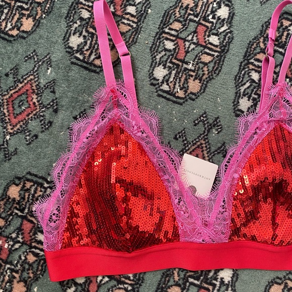 Anthropologie Love Stories sequin bralette new with tags - Picture 7 of 7